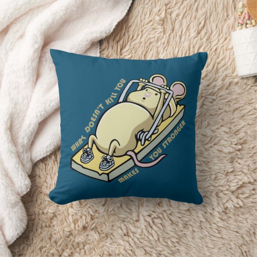 What doesn't kill you makes you stronger kussen (Deken)