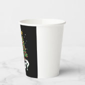 What Funny Cat Pushing Christmas Tree Over Cat Xma Papieren Bekers (Links)