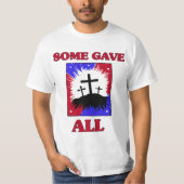 "What Gave All" Patriottische T-Shirt (Voorkant)