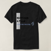 What God cannot do does not exist NSPPD Prayer  T-shirt (Design voorkant)