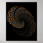 What Goes Around Comes Around Motivational Poster (Voorkant)