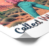 What I Want I Do A Thing Called Retro Cowgirl West Poster (Hoek)