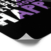 What I Want My Kids Grow Up Happy Nonbinary Enby P Poster (Hoek)