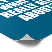 What If The Hokey Key , Funny Quote Tee Gift  Poster (Hoek)