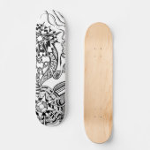 What is happening skateboard with doodle art (Voorkant)