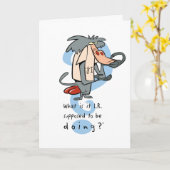 What is it I.R. Supposed To Be Doing?™ Kaart (Gele Bloem)