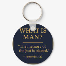 WHAT IS MAN – Bro Scott Memorial Acrylic Keychain