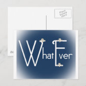 What-Kilroy Briefkaart (Voorkant / Achterkant)