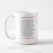 "What Liberals want" Funny Mug Koffiemok (Links)