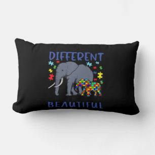 What Makes You Different Elephant Mom Autism Child Kussen
