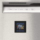 What Makes You Different Elephant Mom Autism Child Magneet (Insitu (Vaatwasser))