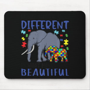 What Makes You Different Elephant Mom Autism Child Muismat