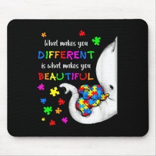 What Makes You Different Elephant Mom Autism Child Muismat