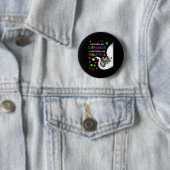 What Makes You Different Elephant Mom Autism Child Ronde Button 5,7 Cm (In situ)