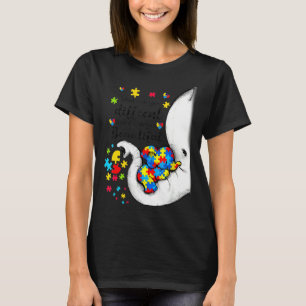 What Makes You Different Elephant Mom Autism Child T-shirt