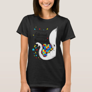 What Makes You Different Elephant Mom Autism Child T-shirt