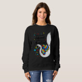 What Makes You Different Elephant Mom Autism Child Trui (Voorkant volledig)