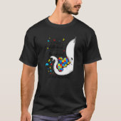 What Makes You Different Elephant Nana Autism Awar T-shirt (Voorkant)