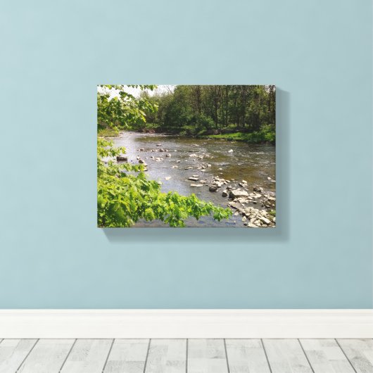 What Nature Provides Canvas Afdruk (Insitu (Houten vloer))