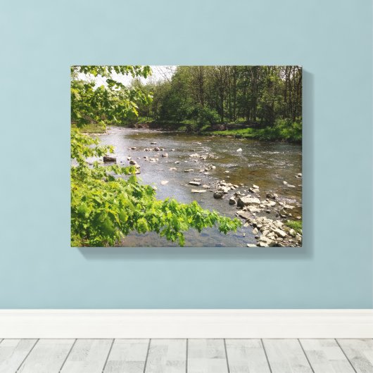 What Nature Provides Canvas Afdruk (Insitu (Houten vloer))