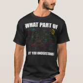 What Part Of Don't You Understand | Funny Math T-shirt (Voorkant)