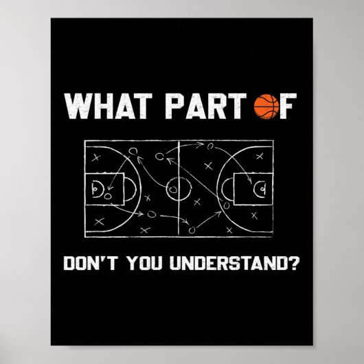 What Part Of Don't You Understand Funny Sketll Coa Poster (Voorkant)
