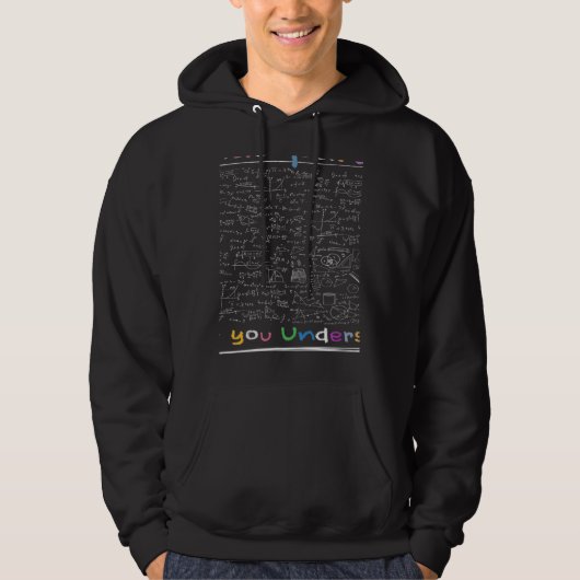 What part of don't you understand school teacher hoodie (Voorkant)