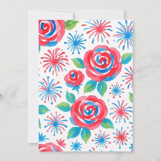 What’s in Your Phone? 4th of July Game card Kaart (Achterkant)