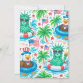 What’s in Your Phone? 4th of July Game pool card Kaart (Achterkant)