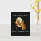 What S Most Is How You See Yourself Apparel  Kaart (Gele Bloem)