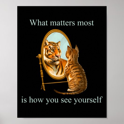 What S Most Is How You See Yourself Apparel Poster (Voorkant)