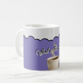 What’s the Tea?! Cheeky Gossip Coffee Mug Koffiemok (Voorkant links)