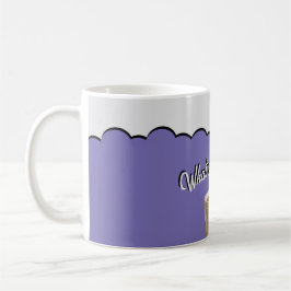 What’s the Tea?! Cheeky Gossip Coffee Mug Koffiemok
