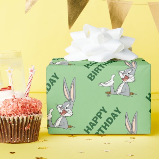 WHAT’S UP DOC?™ BUGS BUNNY™ Rabbit Hole Cadeaupapier (Verjaardagsfeest)
