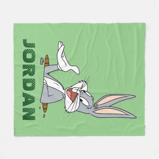 WHAT’S UP DOC?™ BUGS BUNNY™ Rabbit Hole Fleece Deken (Voorkant (Horizontaal))