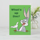 WHAT’S UP DOC?™ BUGS BUNNY™ Rabbit Hole Kaart (Staand voorkant)