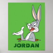 WHAT’S UP DOC?™ BUGS BUNNY™ Rabbit Hole Poster (Voorkant)