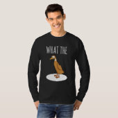 What The Duck Duck Morning Grouch Coffee Rubber Du T-shirt (Voorkant volledig)