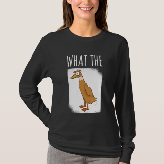 What The Duck Duck Morning Grouch Coffee Rubber Du T-shirt (Voorkant)