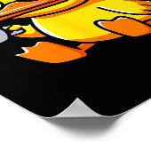 What The Duck Owner I Love Ducks Lover Funny Rubbe Poster (Hoek)