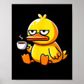What The Duck Owner I Love Ducks Lover Funny Rubbe Poster (Voorkant)