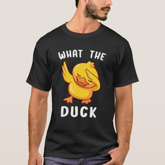 What The Duck  Rubber Duck T-shirt (Voorkant)