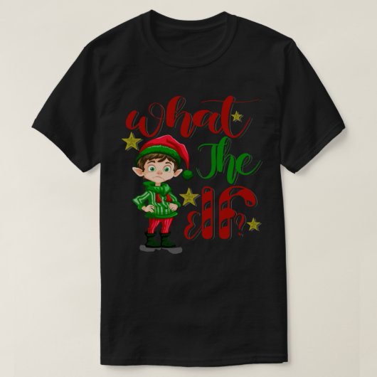 what_the_Elf_2025 T-shirt (Design voorkant)