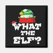 What The Elf _ Family Matching Christmas Group Paj Magneet (Voorkant)
