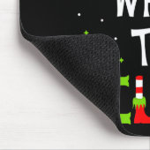 What The Elf Family Matching Funny Christmas Gift  Muismat (Hoek)