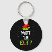 What The Elf Family Matching Funny Christmas Gift  Sleutelhanger (Voorkant)