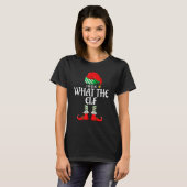 What The Elf Group Matching Family Christmas T-shirt (Voorkant volledig)