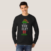 What The Elf Matching Family Group Christmas Holid T-shirt (Voorkant volledig)