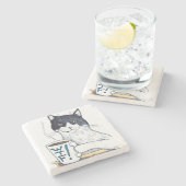 What The Feline onderzetter (Zijkant)