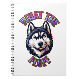 What The Fluff Spiral Notebook Notitieboek